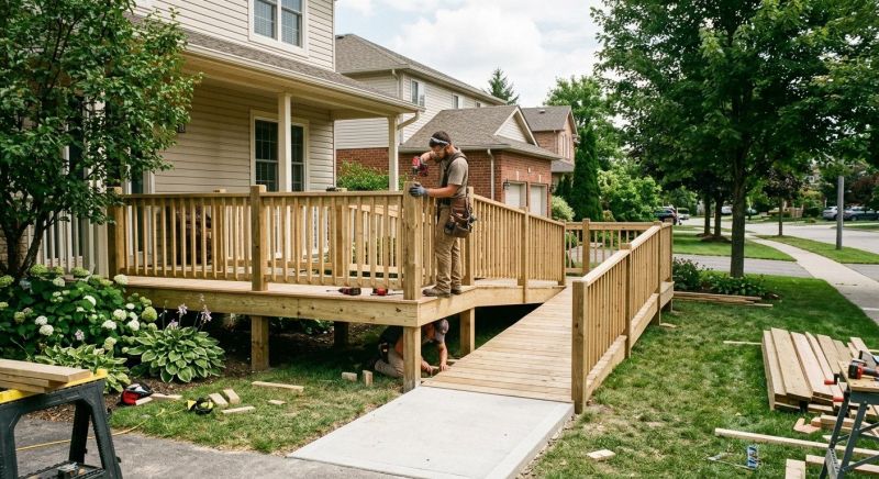 Accessible Ramp Installation in Kansas City, KS