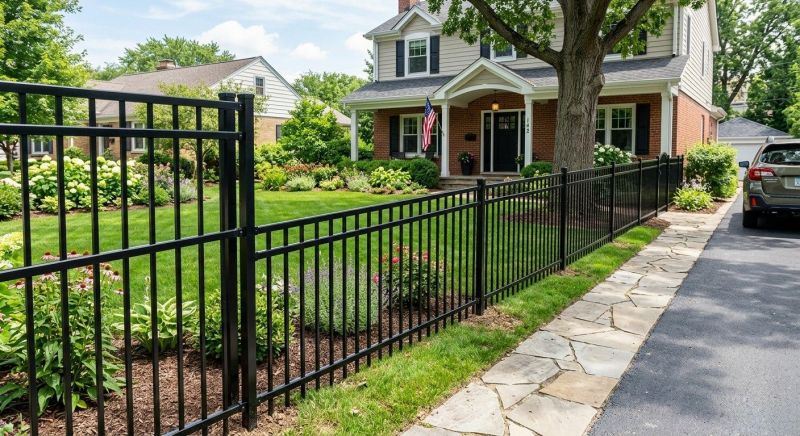 Aluminum Fence Replacement in St Louis, MO