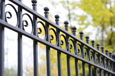 Black Iron Fence Installation in Alpharetta, GA