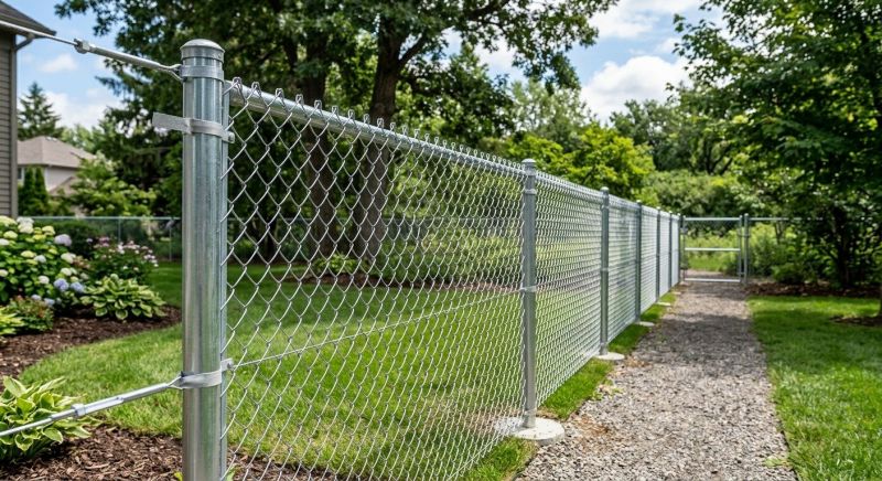 Chain Link Fence Replacement in Pearland, TX