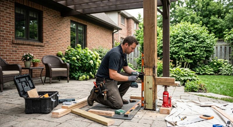 Deck Column Repair in Seattle, WA