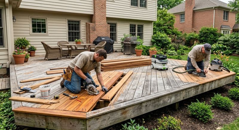 Deck Floor Replacement in Seattle, WA