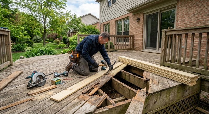 Deck Lattice Repair in Redmond, WA