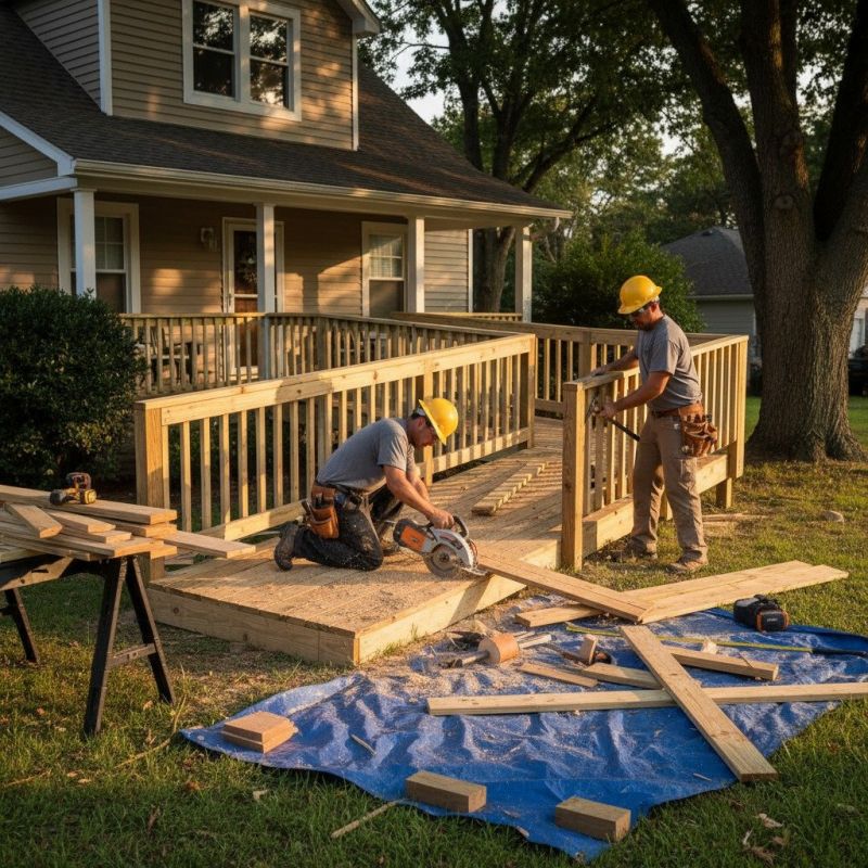 Deck Ramp Construction in Kansas City, KS