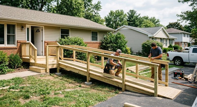 Disability Ramp Installation in Conroe, TX