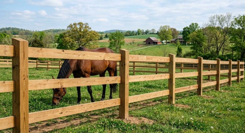 Equine Fence Installation in Sacramento, CA