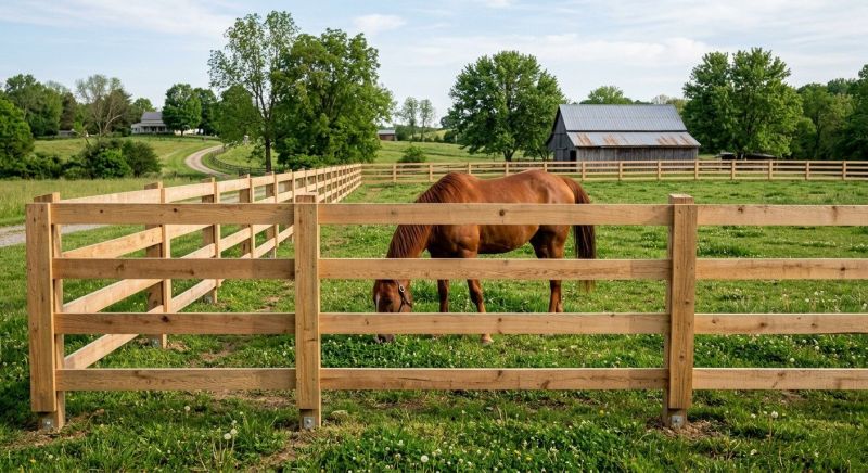 Equine Fence Installation in Sacramento, CA
