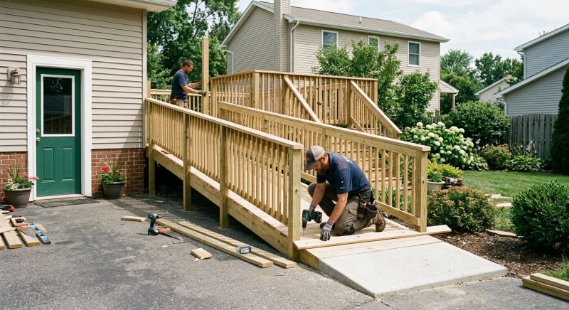 Mobility Ramp Construction in Conroe, TX