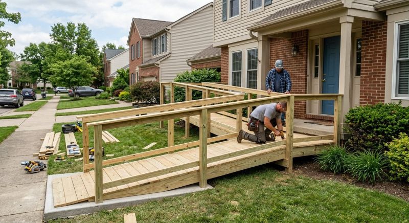 Mobility Ramp Installation in Wilmington, NC