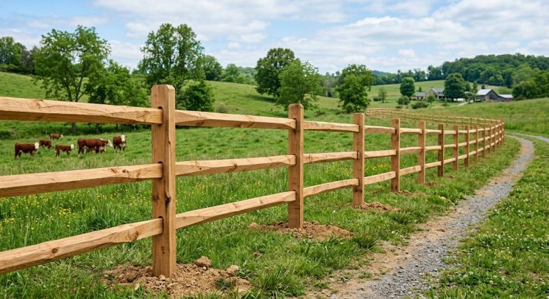 Ranch Fence Replacement in Pearland, TX
