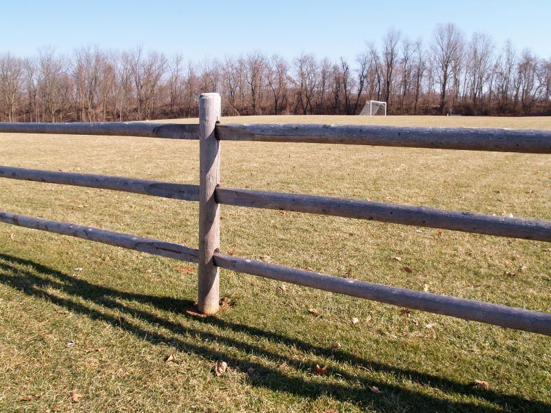 Rustic Fence Installation in Roseville, CA