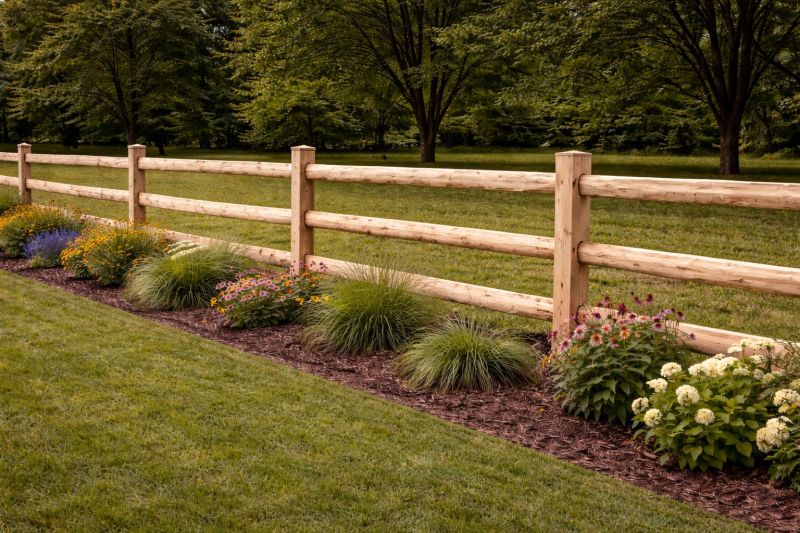 Split Rail Fence Replacement in Roseville, CA