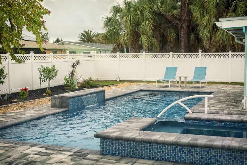 Vinyl Pool Fence Installation in Pearland, TX