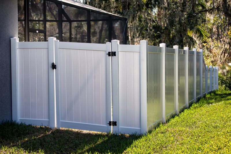 White Pvc Fence Installation in St Louis, MO