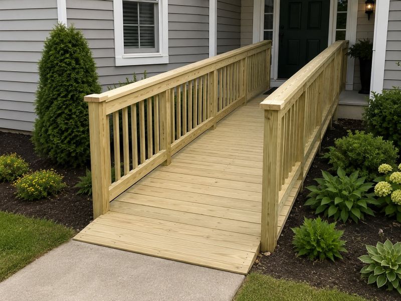 Wood Ramp Service in Kansas City, KS