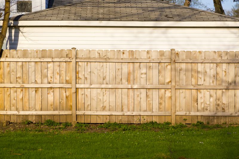 Wooden Dog Fence Installation in Pearland, TX