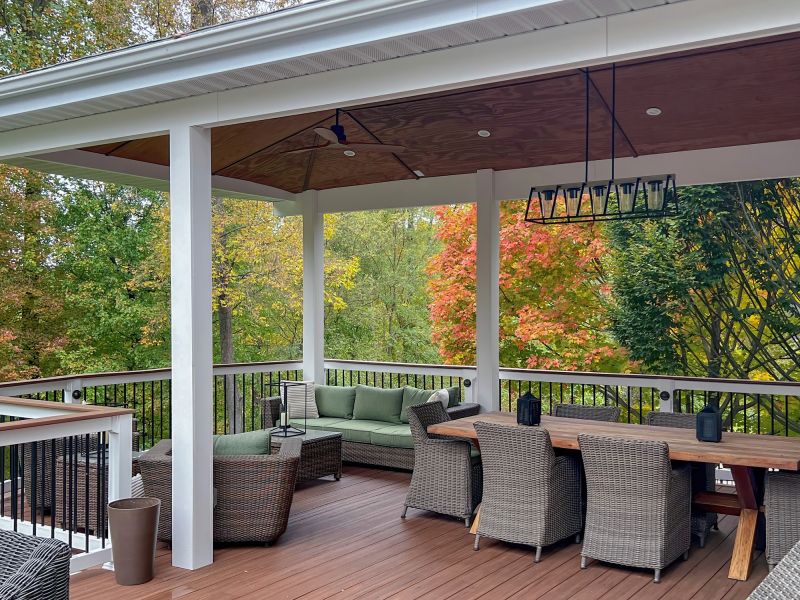 Wooden Veranda Construction in Seattle, WA